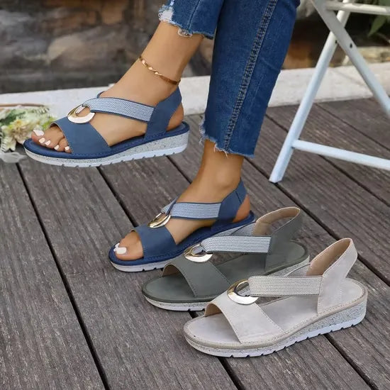 Damen Sandalen – Bequeme Sommer-Slipper mit Stilvollem Design