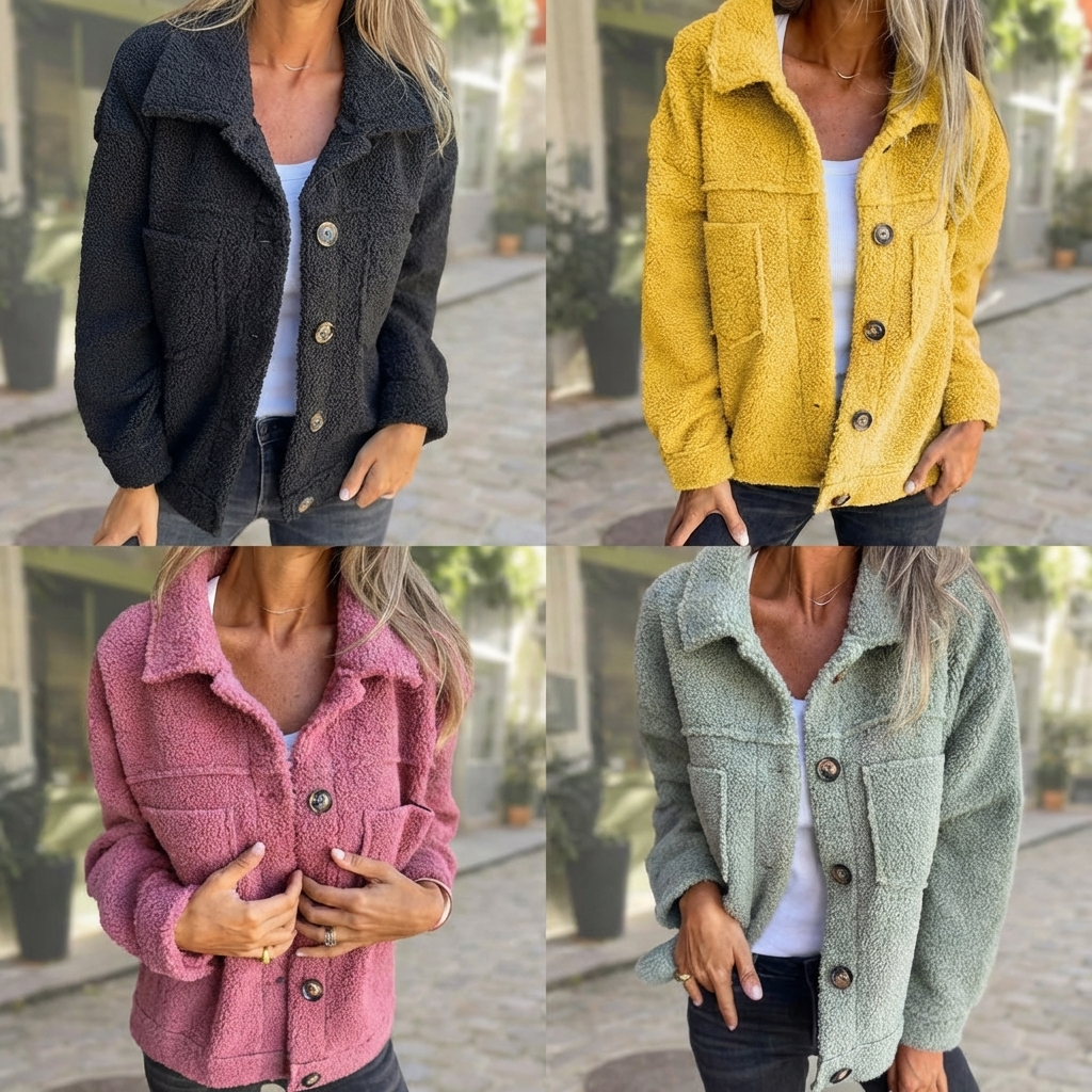 Lina™ | Eine schicke und kuschelige Jacke