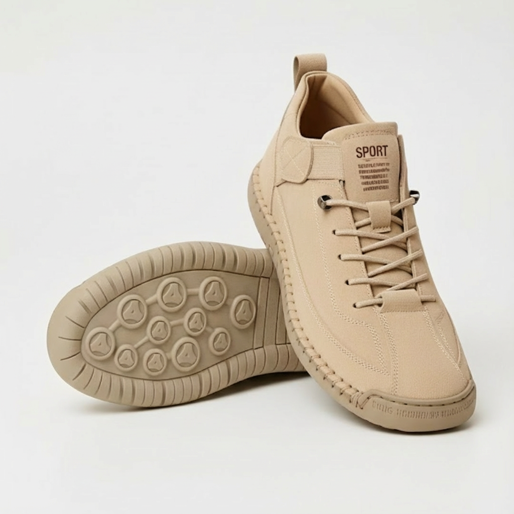 Lässige, bequeme Sneaker mit Riemen – Leichte Alltagsschuhe