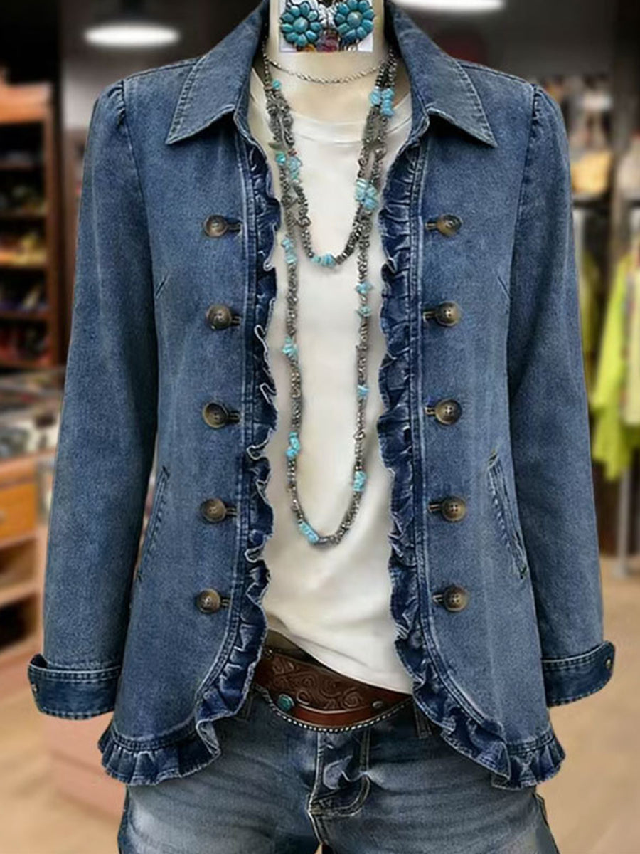 Gisèle | Rüschenjacke