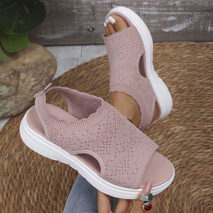 Prisca | Gepolsterte Komfort-Sandalen