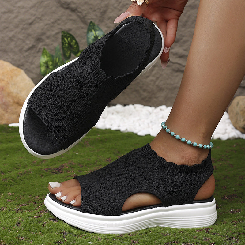 Prisca | Gepolsterte Komfort-Sandalen